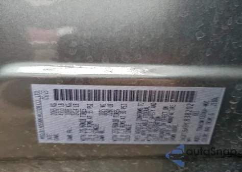 2023 Nissan Rogue Sv из США, поврежденный, VIN 5N1BT3BA9PC838202